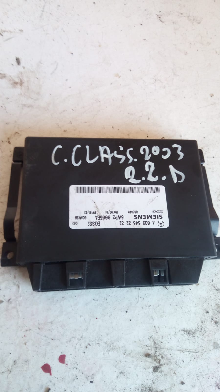 Calculator cutie automata  Mercedes C class 2.2 D cod A 032 545 32 32  (M00405)