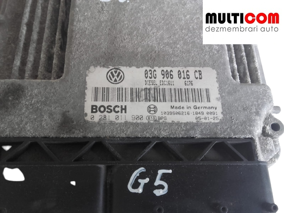 ECU / Calculator motor VW Golf 5 cod 03G906016CB