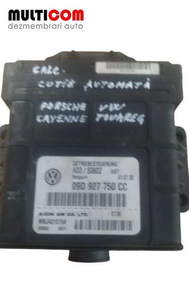 Calculator cutie viteze automată Porsche Cayenne cod 09D927750CC