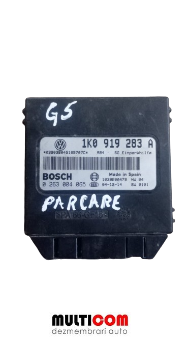 Modul asistenta parcare VW Golf 5, COD 1K0919283A
