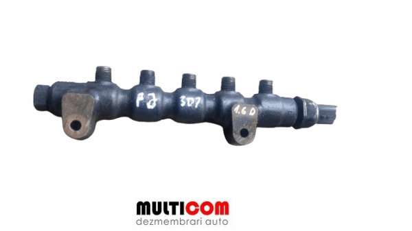 Rampa injectoare Peugeot 307 1.6 diesel cu senzor