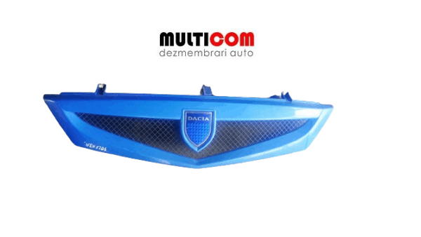 Grila fata cu emblema Dacia Solenza albastra