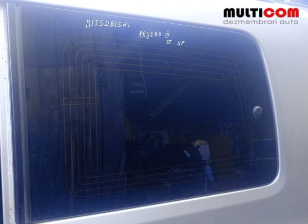 Geam stanga spate Mitsubishi Pajero 3