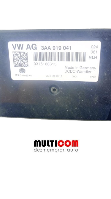 Modul start/stop VW Passat B7, COD 3AA919041