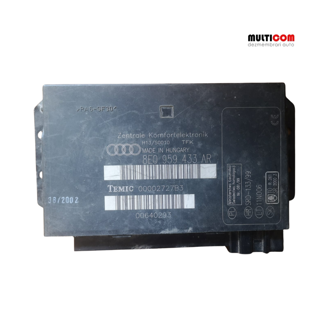 Modul confort Audi A4 B7, COD 8E0959433AR